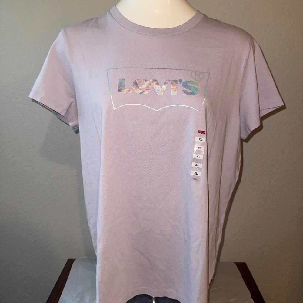 WMNS Levi's Metallic Logo Tee SIZE: XL
